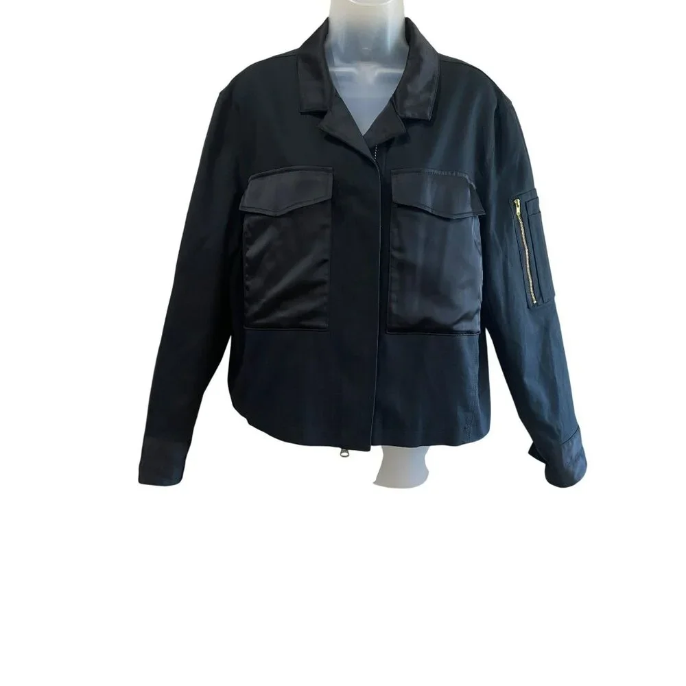 CAbi Back in Black Ladies Jacket Size Large